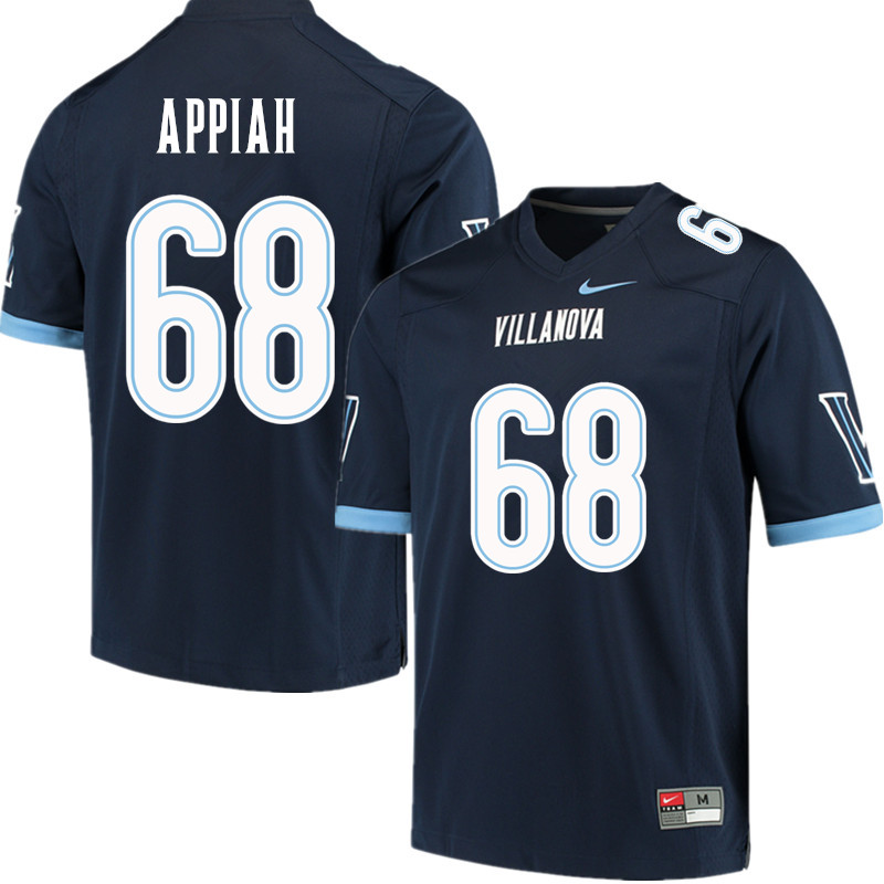 Men #68 Kofi Appiah Villanova Wildcats College Football Jerseys Sale-Navy